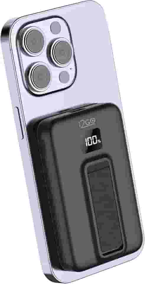 i2GO, Power Bank 10000 mAh MagSafe 15W Power Delivery e Suporte Acoplado