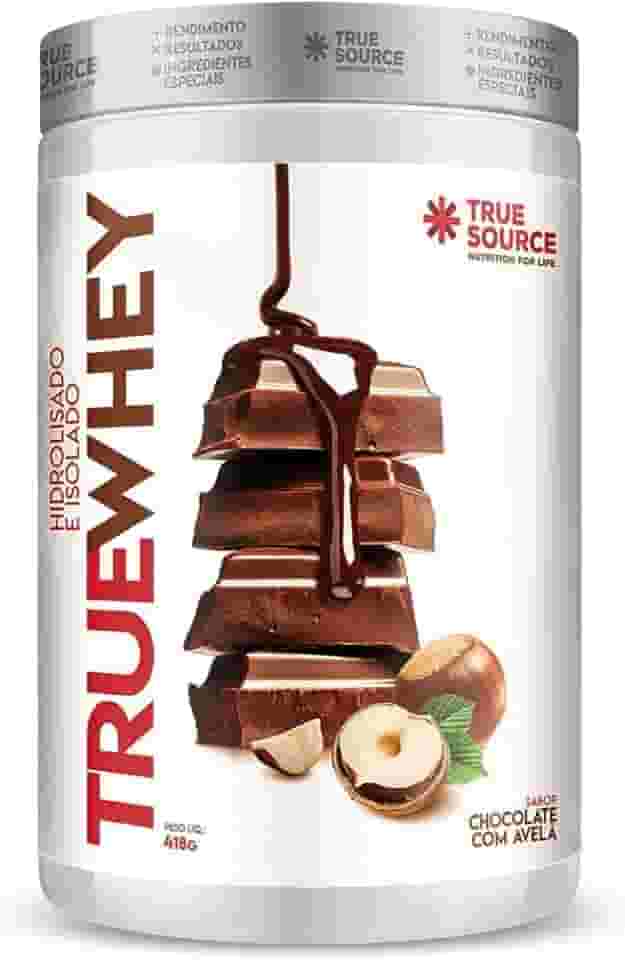 True Source True Whey Protein Hidrolisado E Isolado - 418G Chocolate Com Avelã