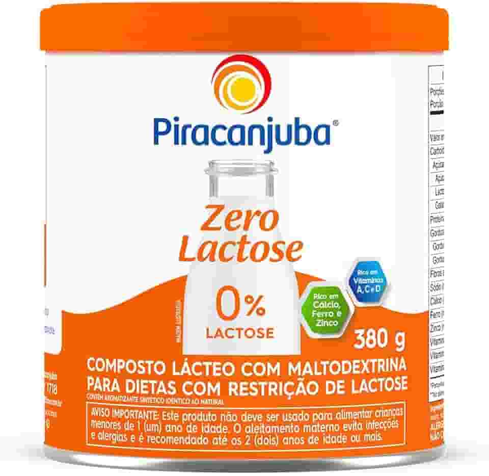 Piracanjuba Composto Lácteo Zero Lactose 380G -