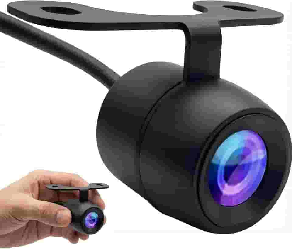 Câmera De Ré, Universal Automotiva Borboleta Parachoque Com Visão Noturna Colorida Carro Caminhão Van