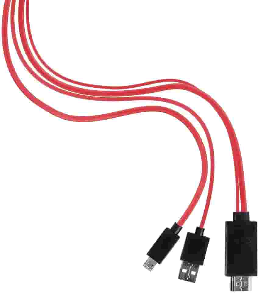 Cabo Adaptador HDMI para Micro USB Galaxy S3/S4/Note II MHL 2.0, Cirilo Cabos, 6835