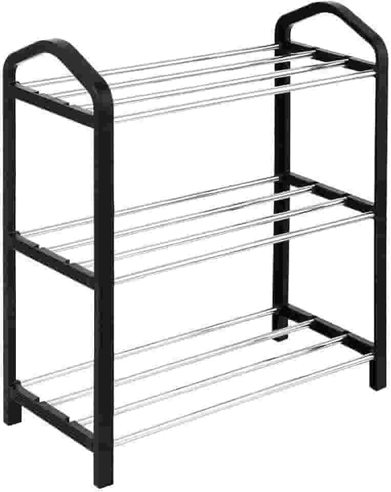 ESTANTE SAPATEIRA 12 SAPATOS DESMONTAVEL COM 3 PRATELEIRAS VERTICAL