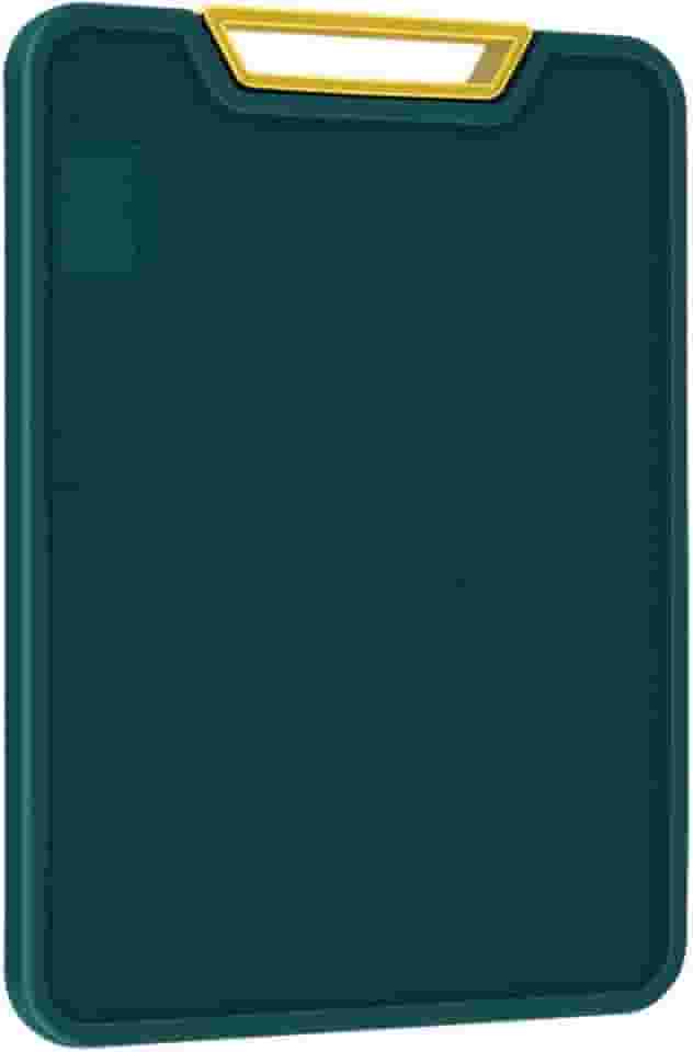 Tábua de Corte Polietileno Antibacteriana – Resistente, Não Mancha, Ideal para Carne, Legumes e Cozinha Profissional – Alça Ergonômica – Fácil Limpeza – 37,5 x 27,5 cm | Premium InoVibes