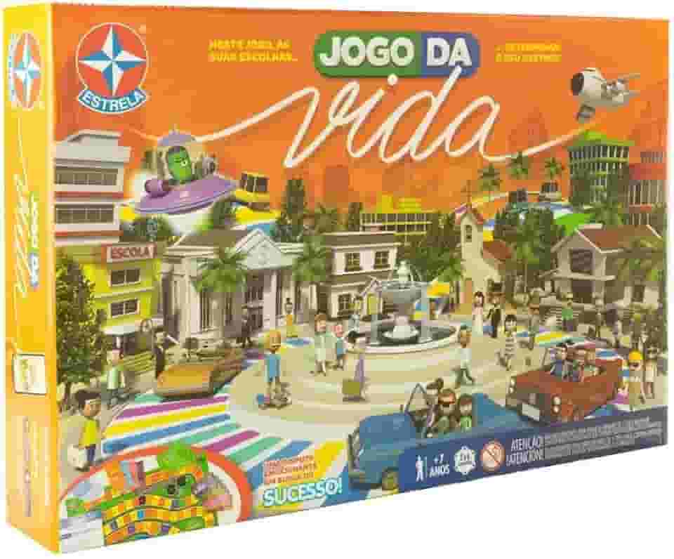 Jogo da Vida Brinquedos Estrela