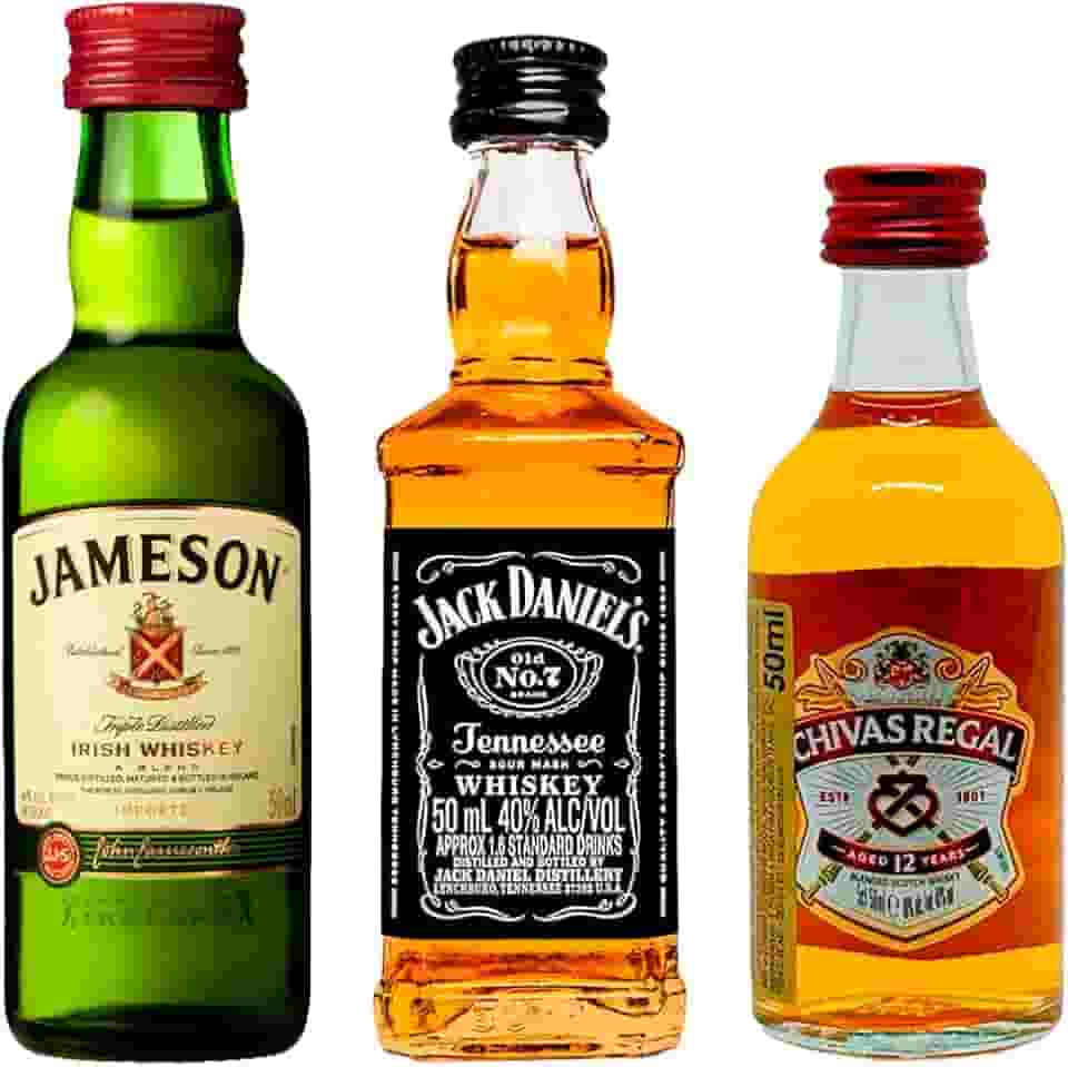 Kit Miniaturas Whiskies do Mundo 50ml