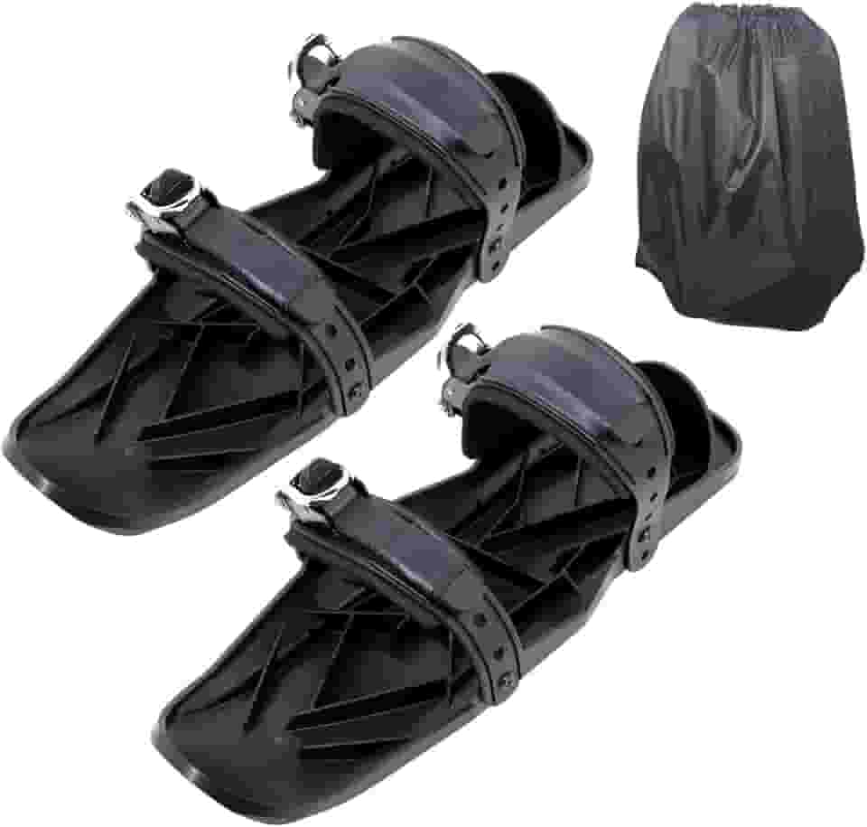 Sapatos de neve para homens, Raquetes de neve para mulheres | Patins de | Ferramentas leves de esqui antiderrapantes, acessório de esqui ajustável com bolsa de transporte, raquetes de neve compactas m