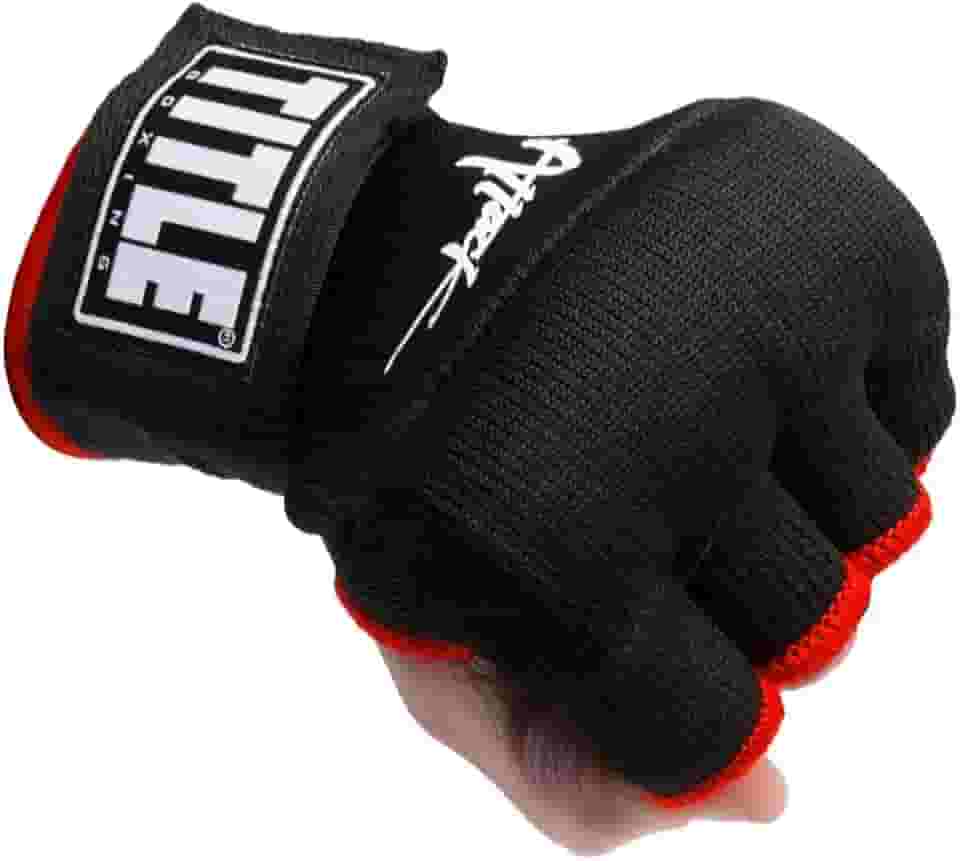 Luva MMA Title Attack Nitro Speed Wraps Black