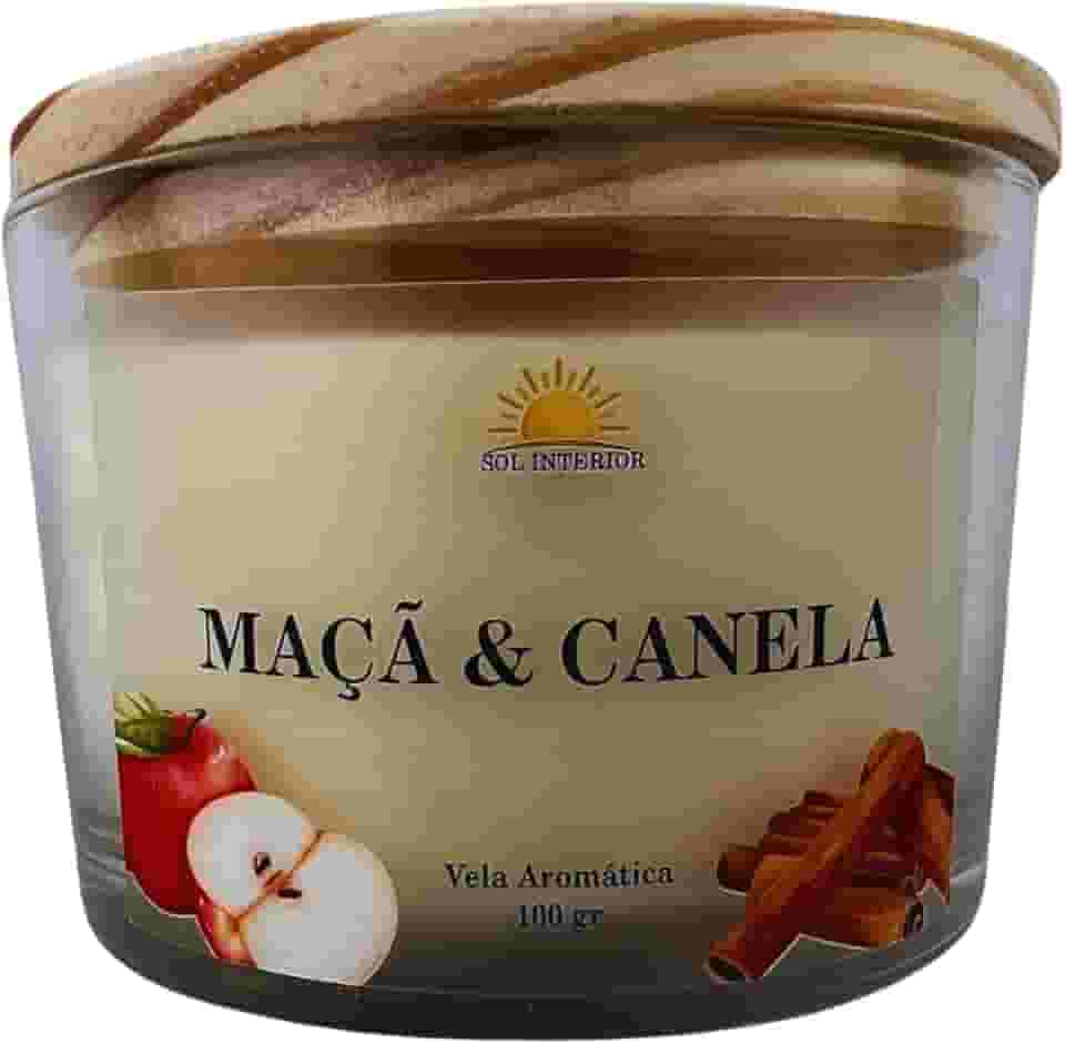 Vela Aromática Artesanal, 9 Fragrâncias Disponíveis, Baunilha, Capim Limão, Lavanda, Bamboo, Alecrim (Maça e Canela)