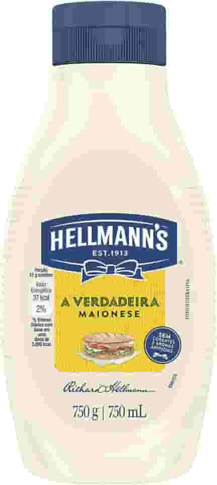 Hellmann´s Maionese Squeeze 750G - Tamanho Grande