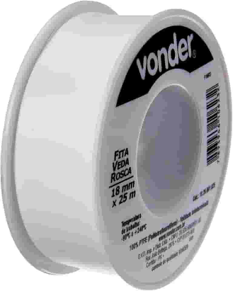 Vonder, Fita Veda-Rosca 18 Mm X 25 M.