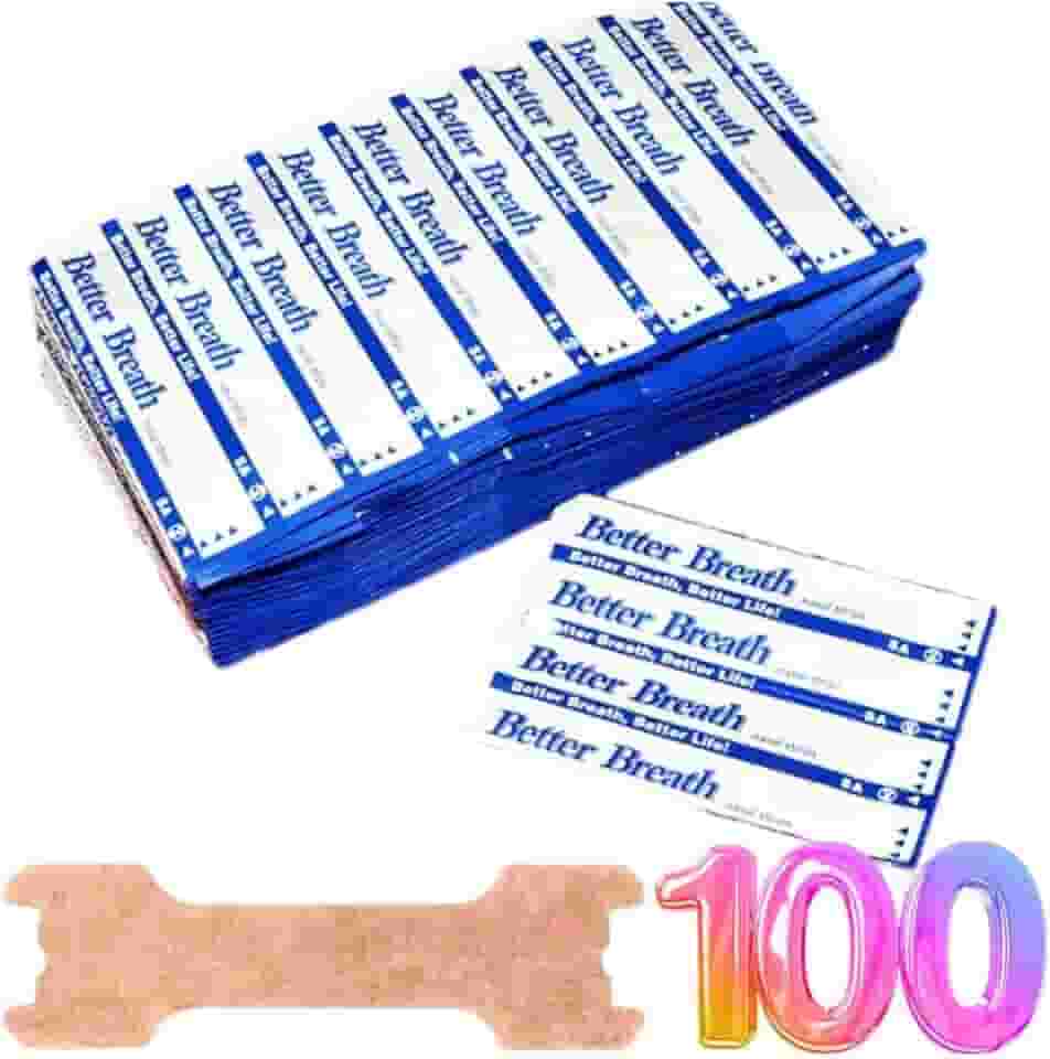 Respire Melhor Better Breath 100 Dilatador Nasal Adesivo Tamaho Grande 6,6x1,9cm