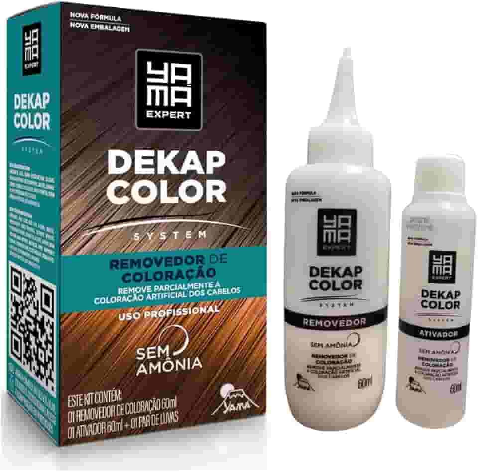 Removedor Coloração Capilar Sem Amônia Dekapcolor Yamá 120ml