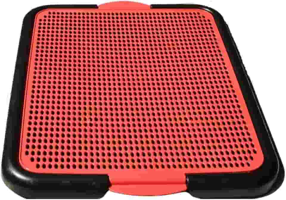 MY PET BRASIL Sanitário para Cães, Xixi Dog, sanitário canino sanitário higiênico para cães, Vermelho