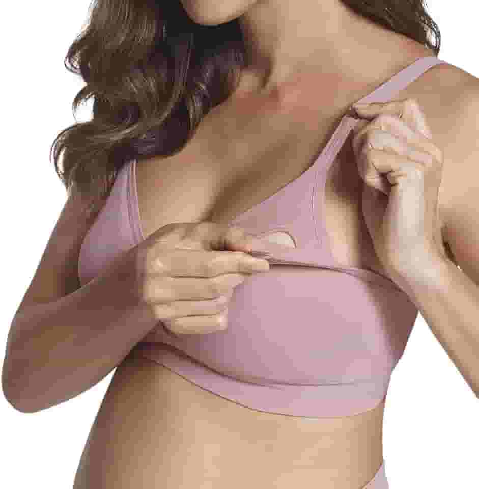 Sutiã Amamentação Maternidade Lupo Loba Sem Costura Click Frontal Regulável