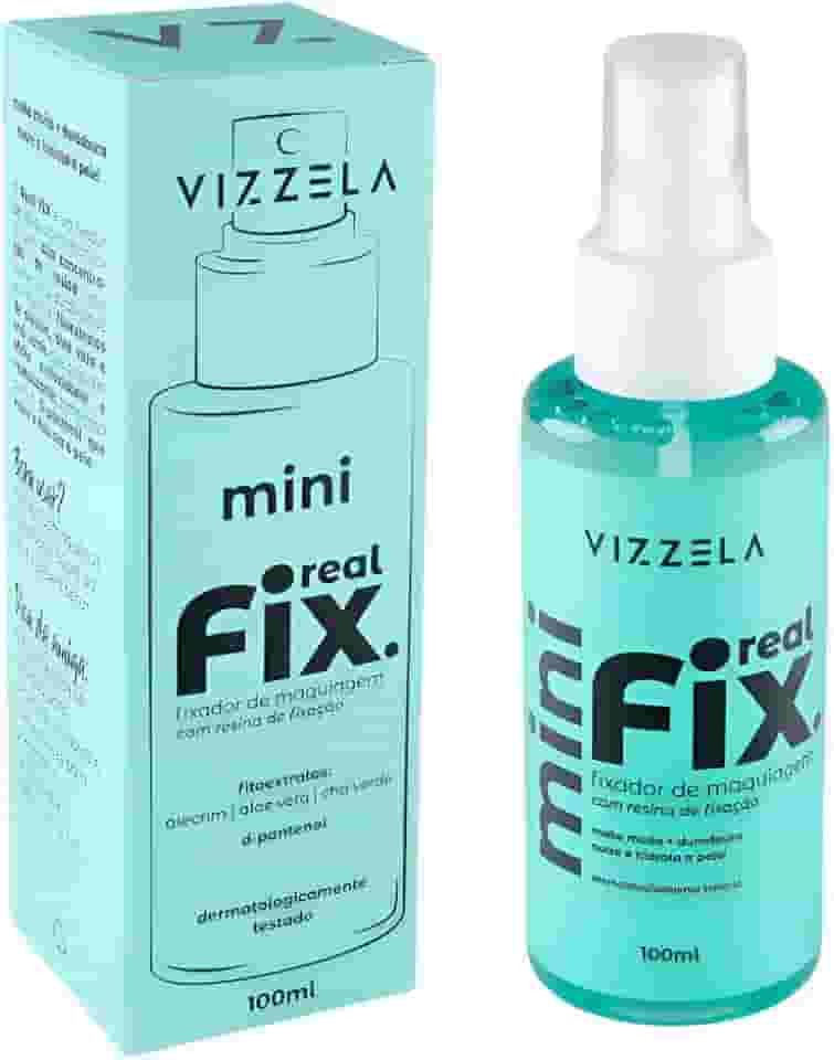 Mini Fixador de Maquiagem Real Fix Vizzela 100ml