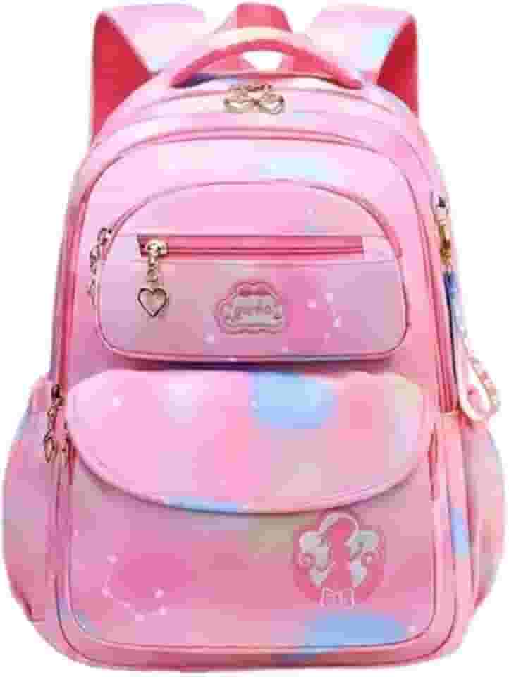 Mochila de Princesa Infantil – Bolsa com Design Encantador, Resistente à Água e Confortável para Escola e Laser