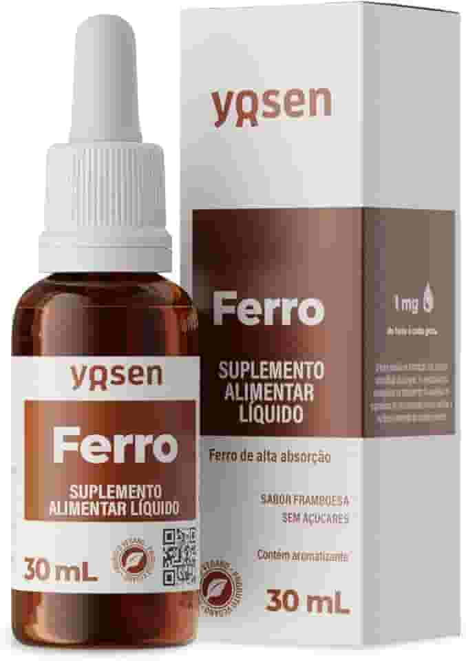 Ferro de Alta Absorção Ydrosolv Yosen 30 mL