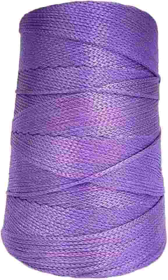 Fio Náutico/Cordão 500g 3mm Rayontex cores a sua escolha (Roxo)