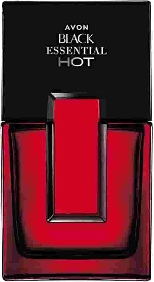 AVON BLACK ESSENTIAL HOT DESODORANTE COLONIA 100ML