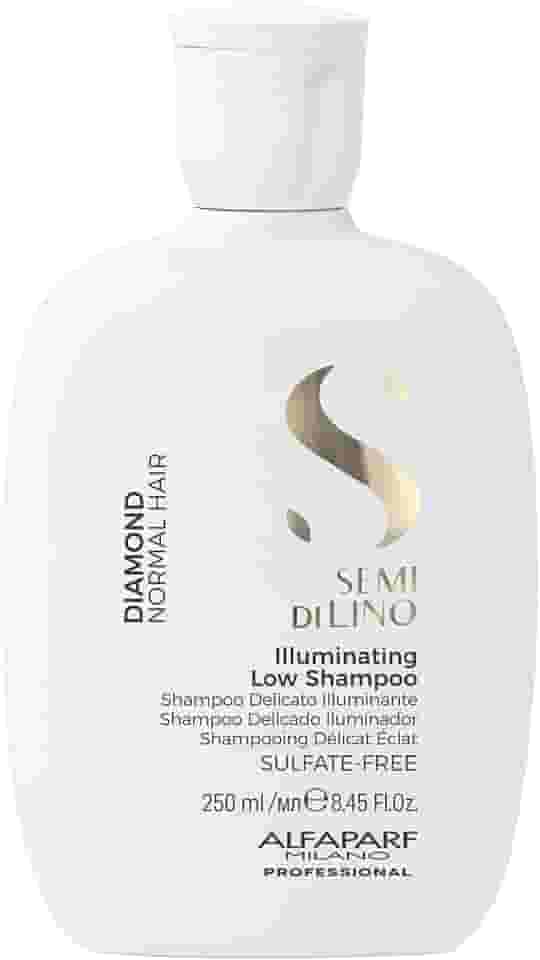 Alfaparf Milano Semi Di Lino Diamond Shampoo - Mais brilho e maciez - Sem sulfato – Para todos os tipos de cabelos - Seguro em cabelos coloridos - Sem parabenos e parafina - Qualidade profissional de salão 250ml