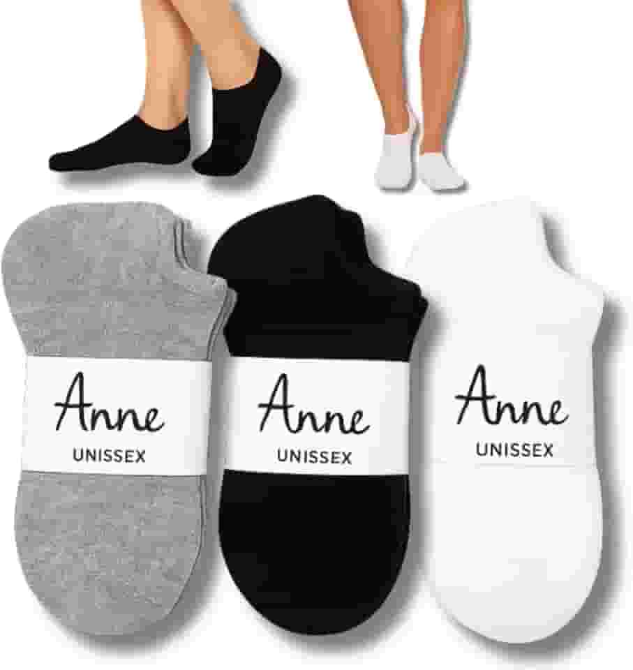 Kit com 12 Pares de Meias Soquete Unissex Confortável Tecido Respirável Branco Preto e Cinza