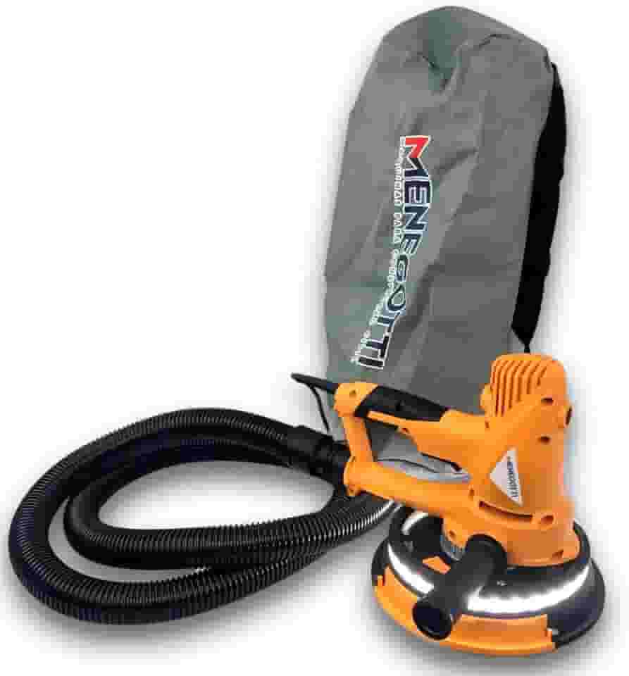 Lixadeira De Parede Menegotti Prime Mlp 710 Led 710w 220v Cor Amarelo/Preto Frequência 60 Hz