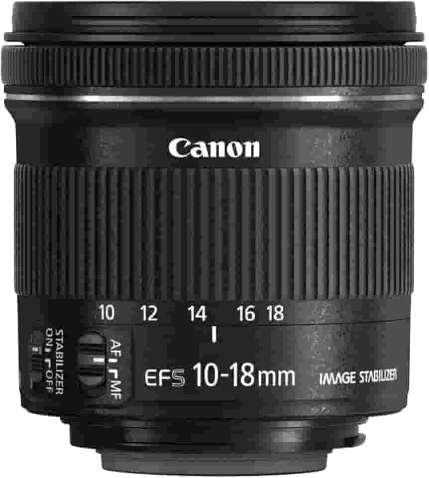 Canon EF-S 10-18 mm é lente STM