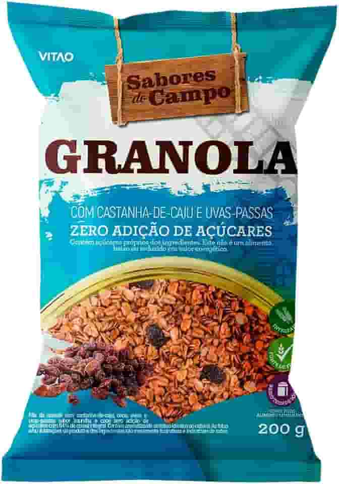 GRANOLA TRAD ZERO S CAMPO 200G