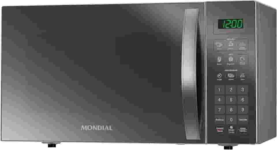 MONDIAL Micro-Ondas, Espelhado, 1400W, 220V - MO-02-34-E