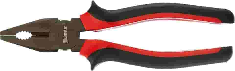 MTX Alicate Universal Nickel 8" (200 mm) Black Nickel, Alicate Multifuncional em Aço Niquelado com Cabo de Dupla Injeção