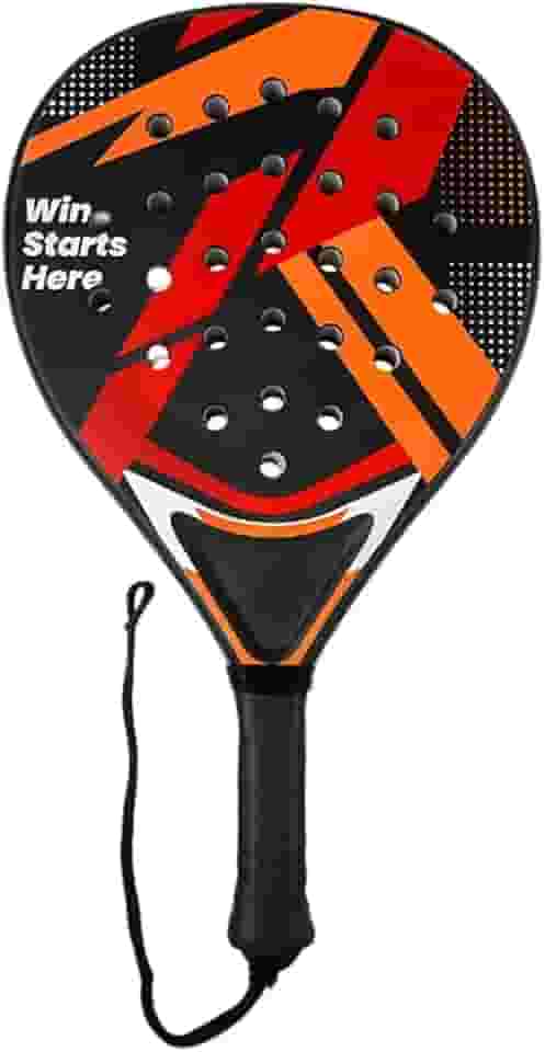 Generic Raquete de Padel para Iniciantes, Treinamento de Potência Esportiva, Raquete de Tênis com Núcleo em Epe para Crianças, Jovens, Família, Escola, Campo