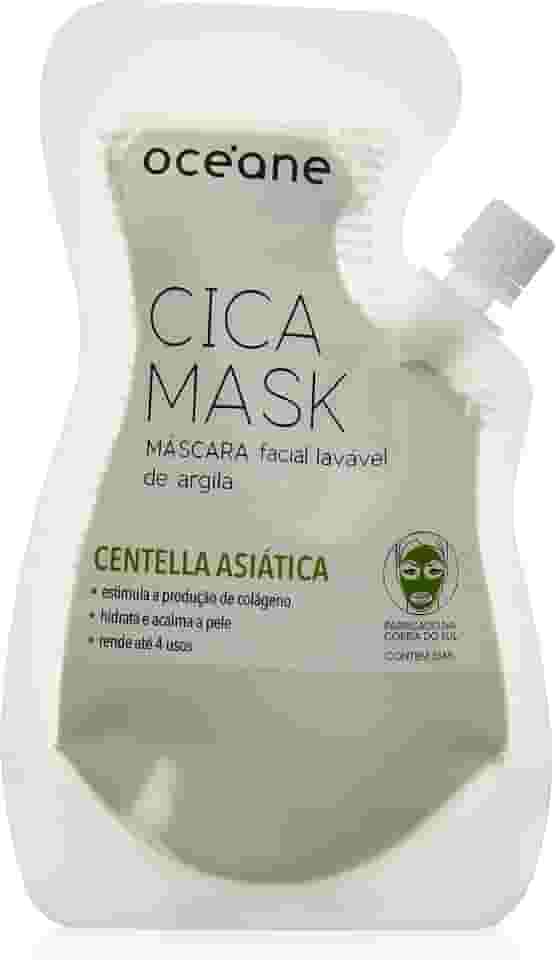 Océane Máscara Facial de Argila com Centella Asiática - Cica Mask 35ml
