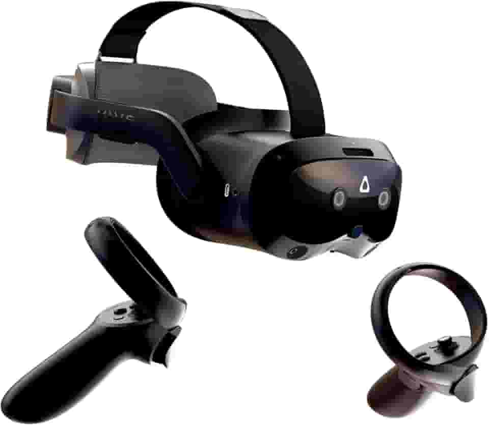 HTC Vive Focus Vision - Auriculares de realidade mista e PC VR + controladores - edição de consumo