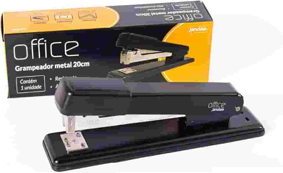 Grampeador de metal 20 cm 50 folhas Jandaia Office