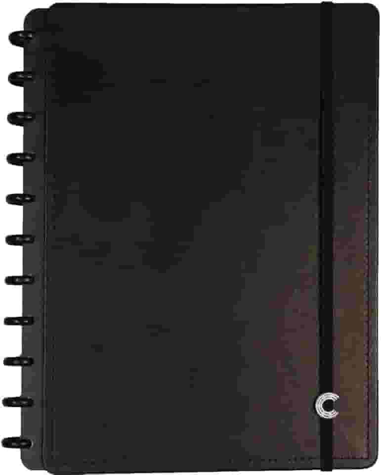 Caderno Inteligente, Grande, Black, 215x280mm, 80 Folhas