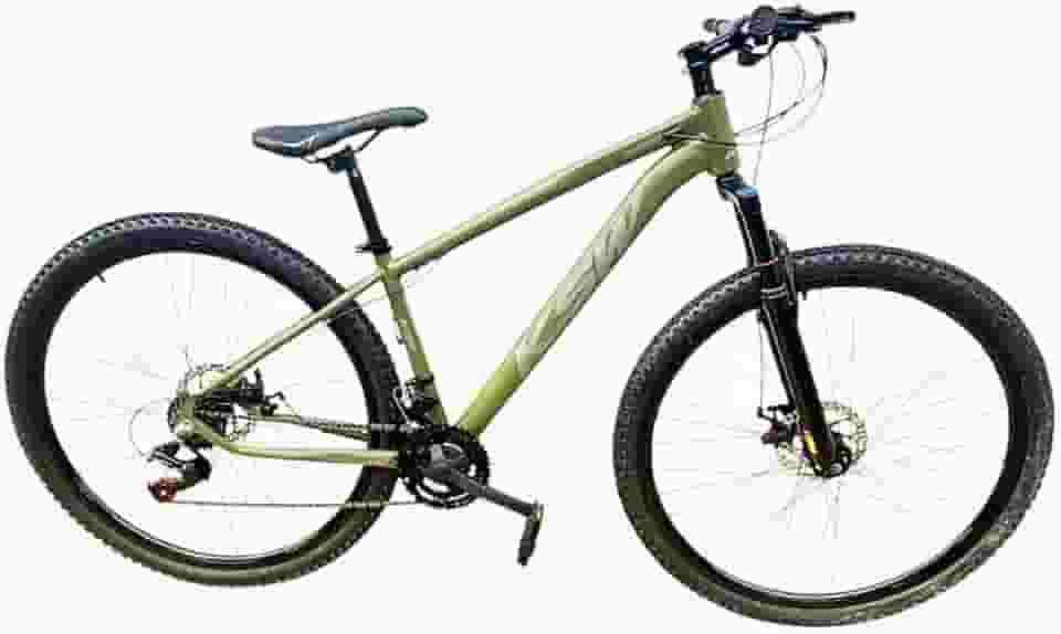 Bicicleta Aro 29 KSW XLT 21 Velocidades MTB Index Disco Mecânico Suspensão 80mm Unissex