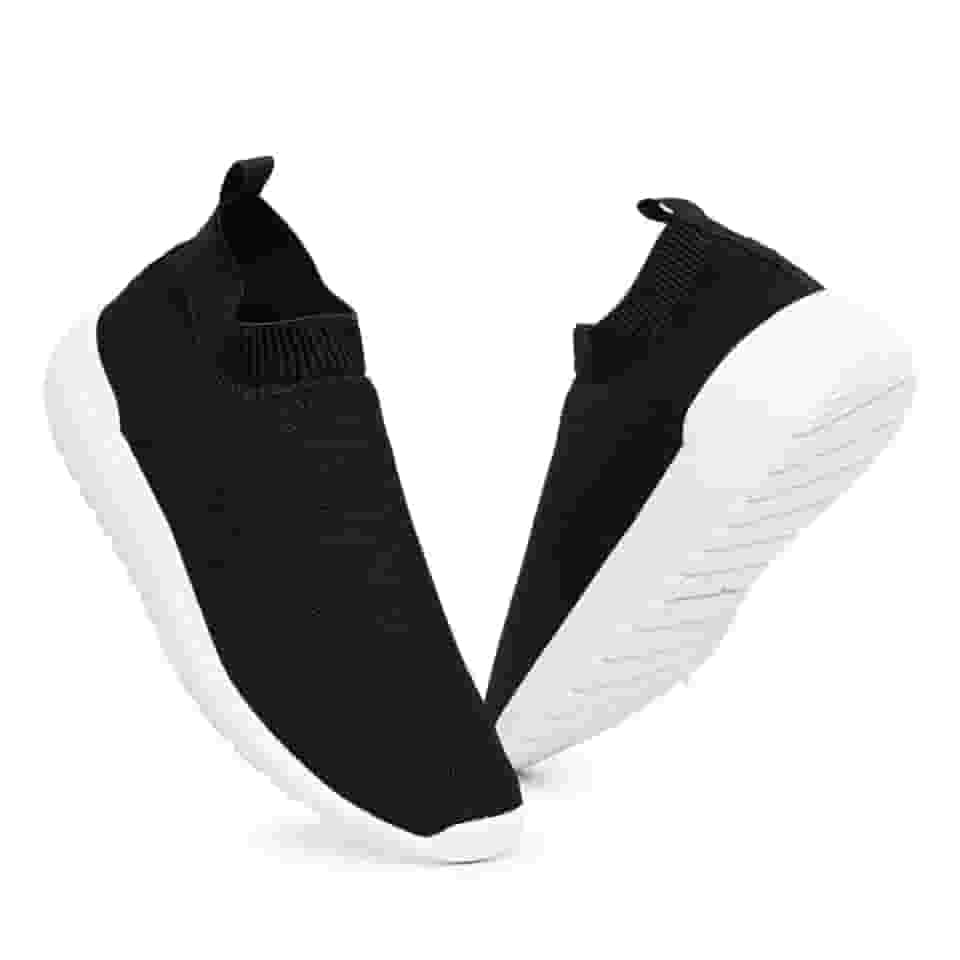 Tênis Feminino Meia Sem Cadarço Caminhada Academia Confortavel