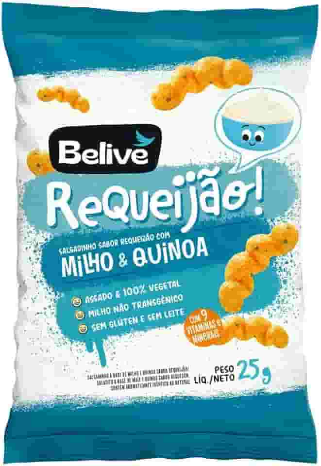 Belive Snacks De Requeijão 25g