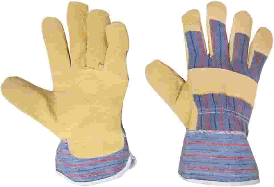 Vonder, Luva Mista De Vaqueta E Lona.