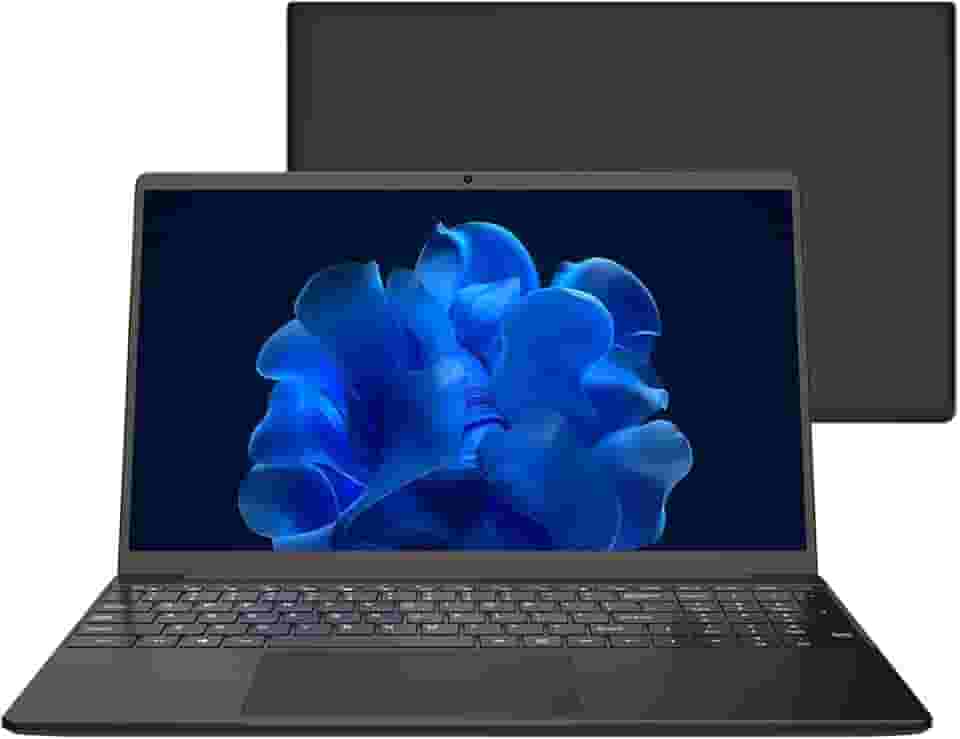 Notebook Huitbat TK-G162 Intel 4-Core N95 (até 3,4 GHz), 16GB RAM 512GB SSD Storage, Tela 16,1" Full HD LED IPS, Intel UHD Graphics, Reconhecimento de Impressão Digital, 180° Rotation, Windows 11 Pro