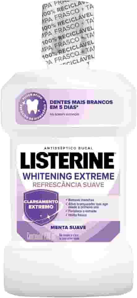 Listerine Whitening Extreme Enxaguante Bucal Clareador Dental,236ml