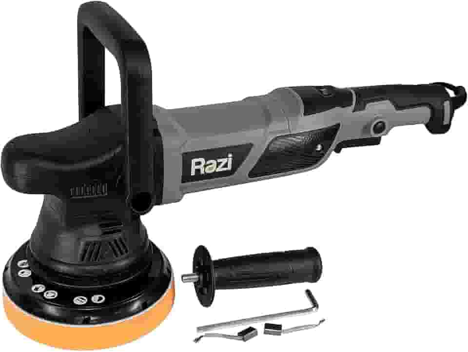 Razi Politriz Roto Orbital com Maleta e Acessórios 150mm 950W 220V – Acabamento Profissional e Controle Total