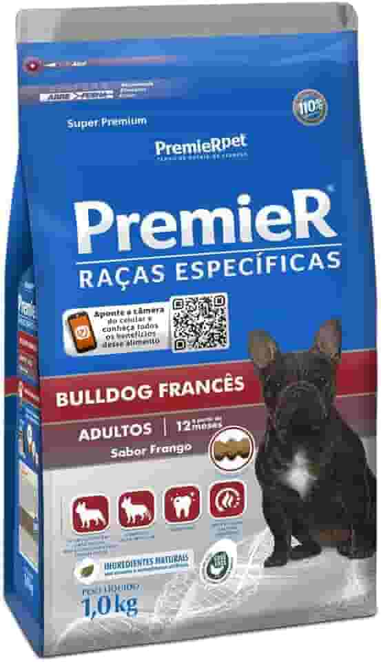 Premier Pet Ração Premier Raças Específicas Bulldog Francês Para Cães Adultos 1Kg Raça Adulto