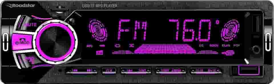 Som Automotivo Roadstar RS2751BR Bluetooth 2 USB 7 Cores Radio FM