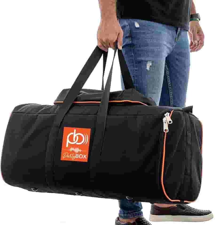 Case Bolsa Bag Polo Culture Compatível com Partybox 100 E 110 Resistente Espumada Premium