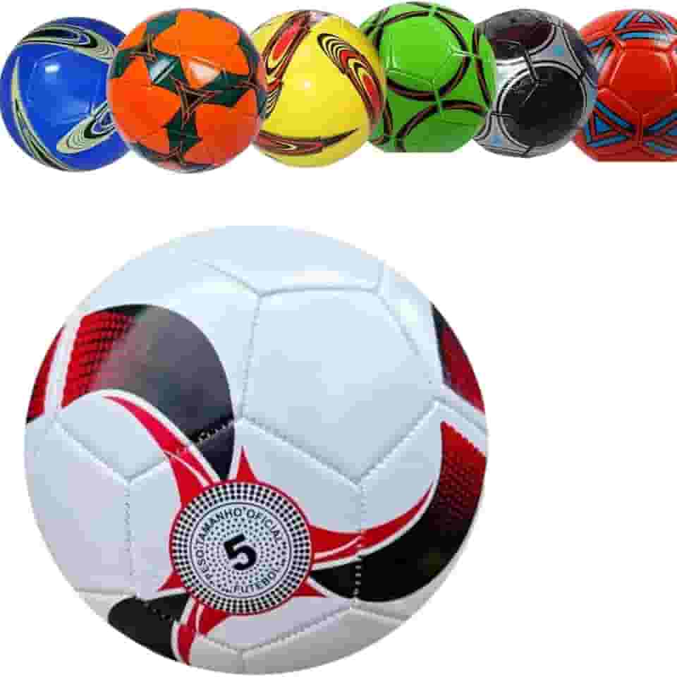 Bola De Futebol Infantil Capotão Campo Costura Firme Nº5 Cor Sortida
