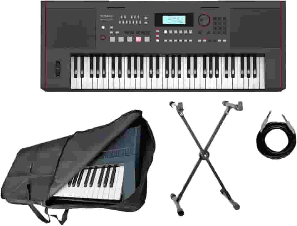 Teclado Roland Arranjador E-x50 61 Teclas C/Capa E Suporte