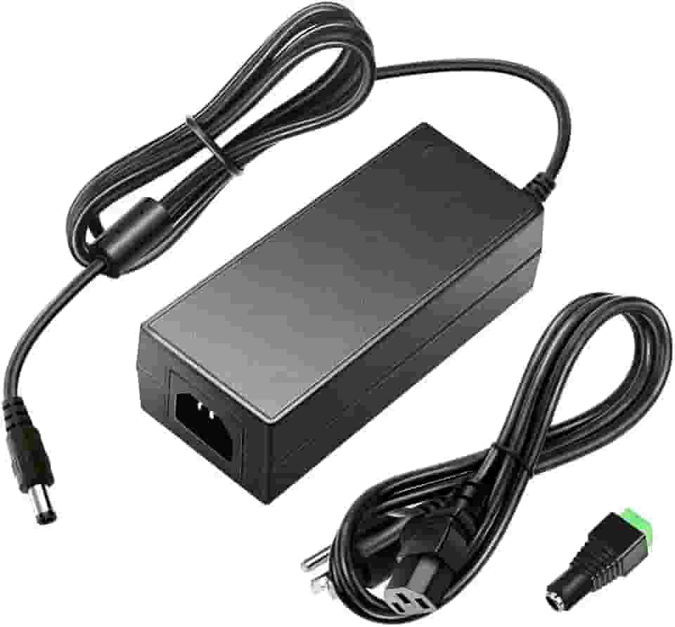 SHNITPWR Adaptador de fonte de alimentação CC 24V 3A CA 100 V ~ 240 V para CC 24 volts 3 Amp 72W transformador conversor 5,5 x 2,5 mm plugue para fita de LED 5050 3528 impressora 3D driver de LED