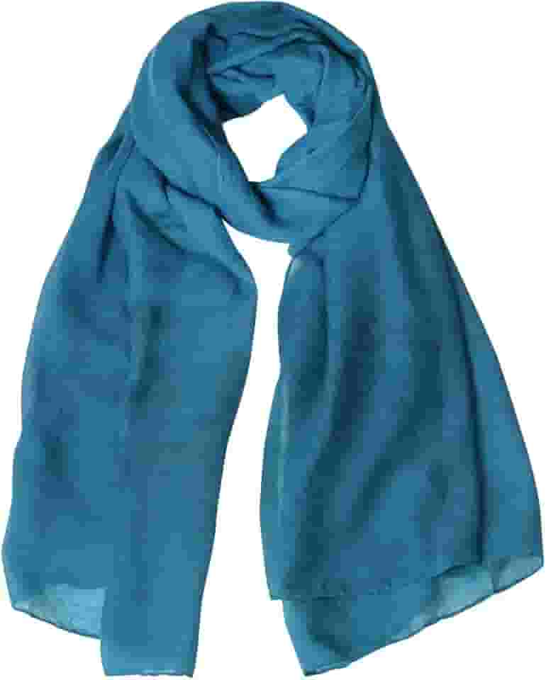 Cachecol Echarpe Xale Lenço Amassado Pashmina Lisa Ibiza Moda Outono Inverno Fino Feminino Festa