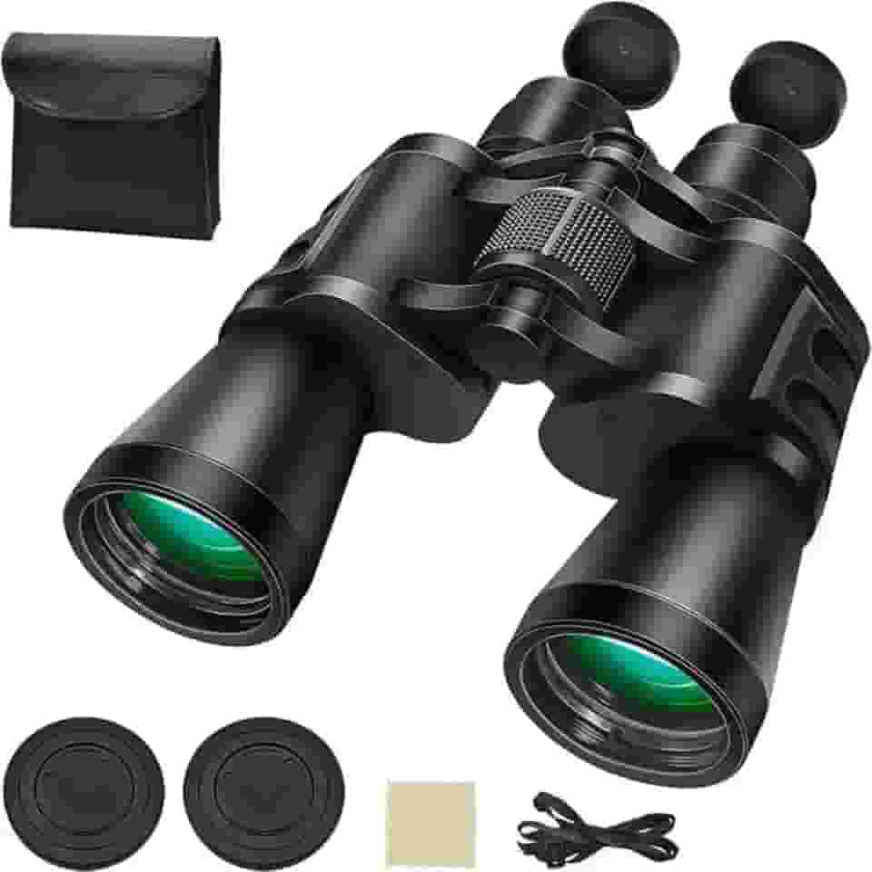 Binóculo Profissional Super Alcance com Lente Objetiva 20x50 Visão Alargada